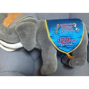Ringling Bros and Barnum & Bailey Circus Plush Elephant 129th Edition